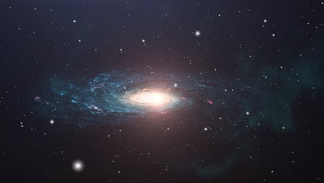 Universum-Bewegen-Sich-Rotierende-Galaxien-Schwebend-Im-Weltraum