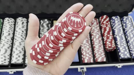 Poker-chips