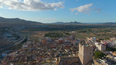 El-Castillo-De-Atalaya-En-Villena,-Provincia-De-Alicante,-Sur-De-España