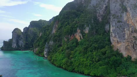 Luftdrohne-Erschossen-Koh-Phi-Phi-Tropical-Island---Thailand-Tourismusparadies