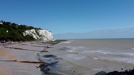 4-drone-view-of-white-cliffs-and-the-beach-with-small-waves