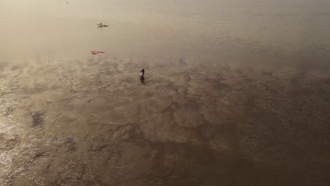 Extreme-dirt-biking-challenge-amazon-river-marshes-aerial