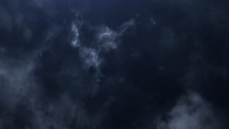 4k-Zeitraffer-Gewitter-In-Dunklen-Cumulonimbus-Wolken