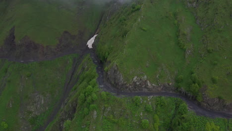Drone-shot-of-the-Road-to-Tusheti-on-the-Abano-pass-in-Georgia