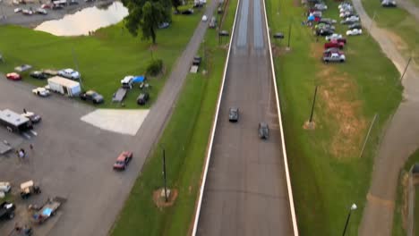 Drone-footage-of-drag-strip-racing-in-Clarksville-Tennessee