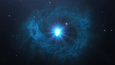 Schwarze-Löcher-Und-Helle-Sterne,-Die-Sich-Im-Universum-Bilden