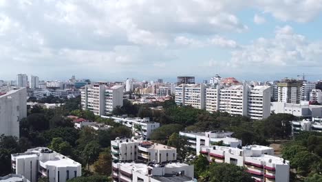 Drone-view-of-residential-areas-of-santo-domingo