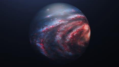 rotating-gas-planet-in-the-universe