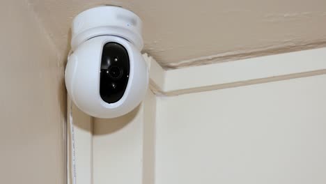 Smart-Ip-camera-for-security-home-controlled-moving-filming-around