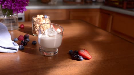Sunny-Morning-Greek-Yogurt-with-Berries-For-Breakfast-Animated-with-Stop-Motion