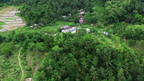 Agricultural-Landscape-At-Sitio-Kanse-Area-In-Saint-Bernard-Town-In-The-Filipino-Province-Of-Southern-Leyte