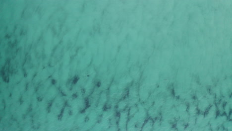 4k-Drone-top-view-shot-of-beautiful-turquoise-ocean-water