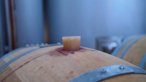 Wooden-Wine-Barrel-Cap---close-up