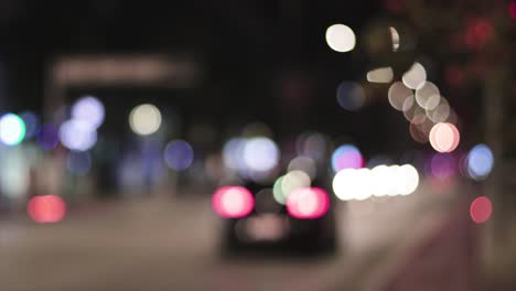 Street-lights-bokeh-from-vehicles-driving-in-the-night