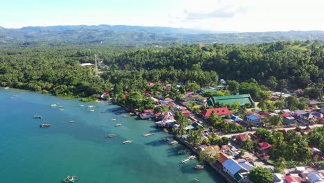 Tropische-Landschaft-In-Den-Südlichen-Leyte-philippinen---Luftaufnahme