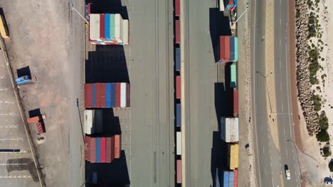 Güterzug-In-Richtung-Hafen-Von-Fremantle