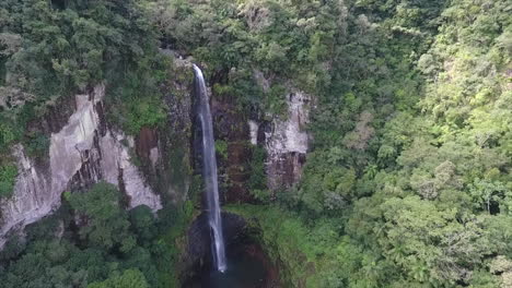 Waterfall-in-deep-nature-of-south-of-Brazil