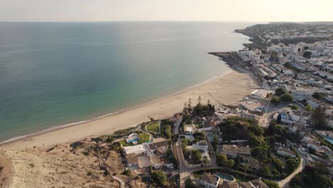 Luxury-prime-seaside-real-estate,-Praia-da-Luz,-Algarve
