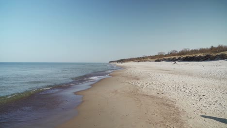 Sandy-Beach-of-Melnrage-in-Klaipeda-near-Baltic-Sea