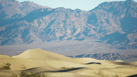 Distant-Mountains-Seen-From-Mesquite-Sand-Dunes