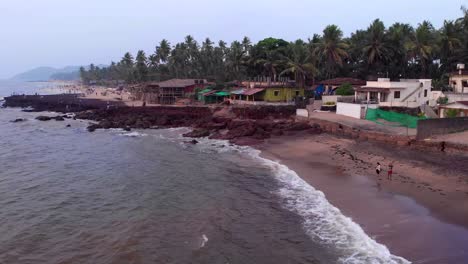 La-Playa-De-Candolim-Está-Ubicada-En-El-Distrito-De-Goa-Del-Norte-En-El-Estado-De-Goa,-En-La-India