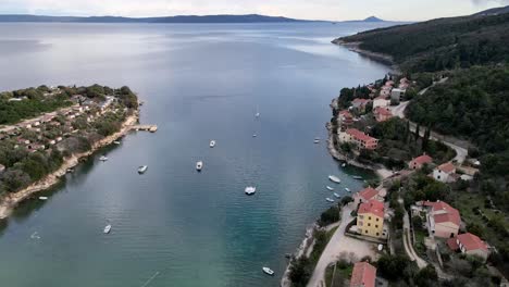 Sveta-Marina,-Rasa,-Croatia---seaside-resort-east-coast-of-Istrian