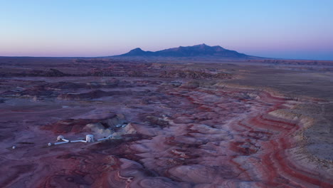 Mars-Research-Station-area-in-desert-near-Hanksville-at-sunrise