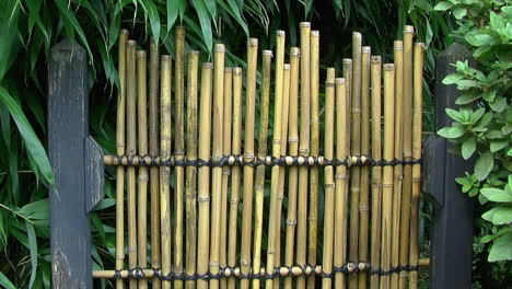 A-bamboo-gate-in-a-Japanese-garden