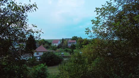 Timelapse-video-from-Hungary,-Mátraderecske,-small-village