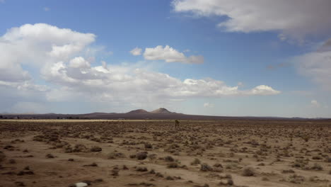 Die-Mojave-Wüstenlandschaft-Und-Uralte-Geologische-Merkmale-Das-Raueste-Klima-Der-Natur---Parallaxenansicht-Aus-Der-Luft