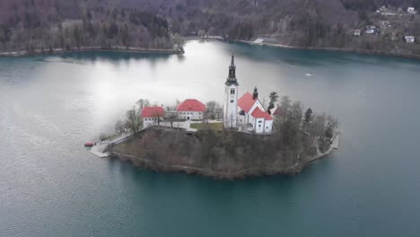 Most-famous-Slovenian-lake-and-island-Bled