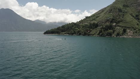 Mountainous-landscape-around-Atitlan-lake-in-Guatemala
