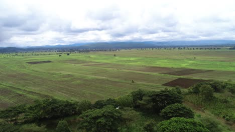 Luftaufnahme-Der-Landwirtschaftlichen-Flächen-In-Arusha