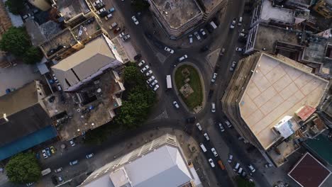 aerial-view-of-the-Dar-city,-Tanzania
