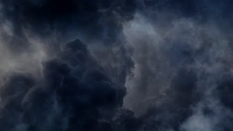 Nubes-Cumulonimbus-Oscuras-Y-En-Movimiento-En-El-Cielo,-Un-Punto-De-Vista-De-Tormenta