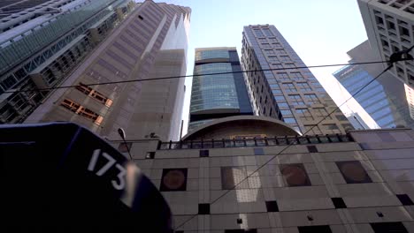 Moderne-Wolkenkratzer-Im-Zentralen-Finanzviertel-In-Hongkong