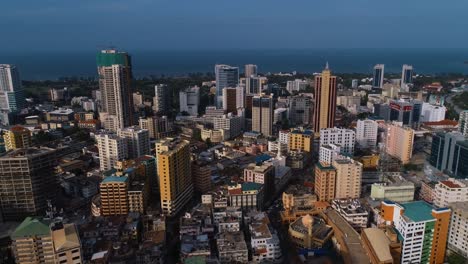 Luftaufnahme-Der-Dar-City,-Tansania