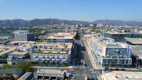 4K-Luftaufnahmen-Von-West-Hollywood-Und-Den-Hollywood-Hills-In-Los-Angeles,-Kalifornien,-USA