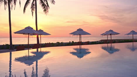 Seaside-sunset-from-the-hotel-lounge-pool-area