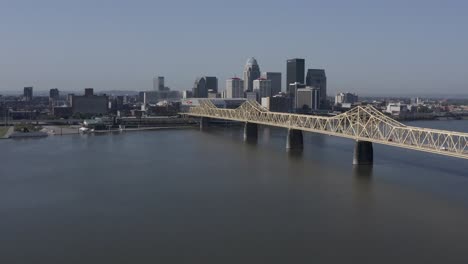 Louisville-Ky-Y-Ohio-River-Por-Drone-En-4k