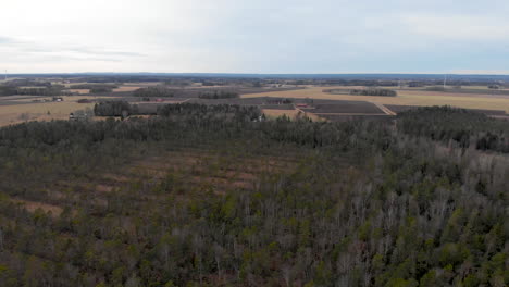 Drone-rise-up-above-moore-landscape-in-Sweden