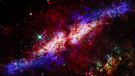 Galaxie,-Die-Sich-Im-Universum-Ausdehnt