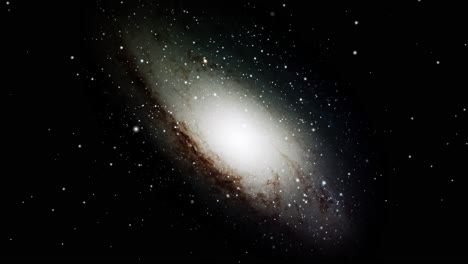 Galaxia-Animada-Flotando-En-El-Universo