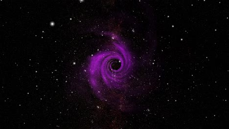 Ein-Violettes-Schwarzes-Loch-Im-Universum