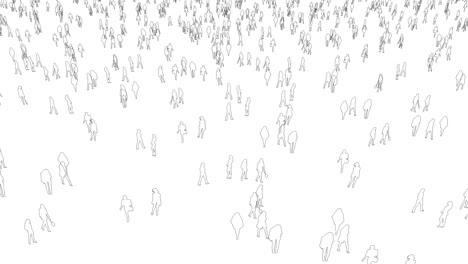 INFINITE-CROWD-GOING---ENDLESS-WHITE-SPACE