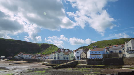 Staithes-Village-Timelapse-from-lower-Cowbar