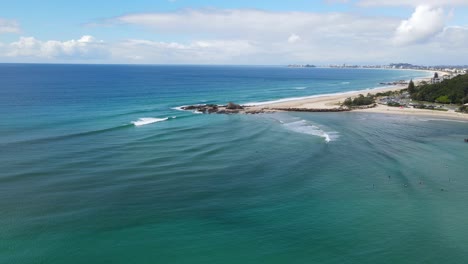Panoramic-View-Of-Currumbin-Beach-And-Wallace-Nicoll-Park-In-The-Australian-City-Of-Gold-Coast