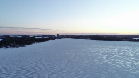 Luftaufnahme-Von-Helsinki-Im-Winter