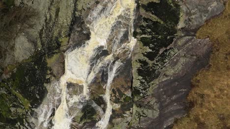 Glenmacnass-Waterfall,-Wicklow,-Ireland,-February-2020