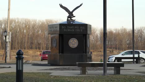 Denkmal-Für-Veteranen-Der-Vereinigten-Staaten
